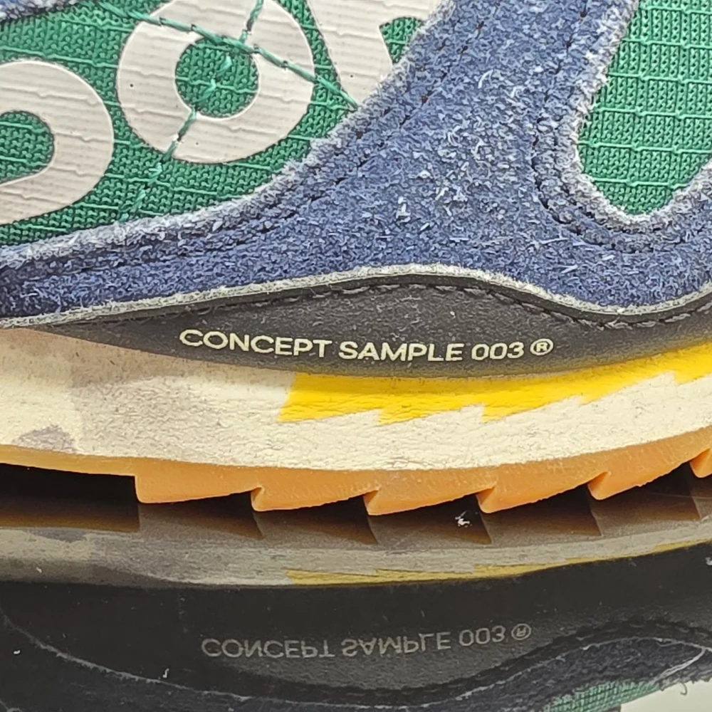 Retro Reebok Classic Leather Ripple MU Concept Sample Men 5.5 Green Red... - Picture 10 of 10